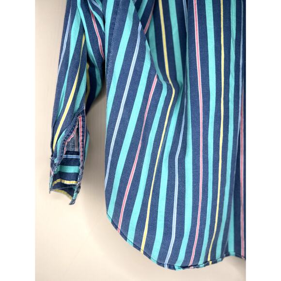 80s/90s VINTAGE Retro SATURDAYS GENERATION Long Sleeve Shirt XL - Picture 5 of 5